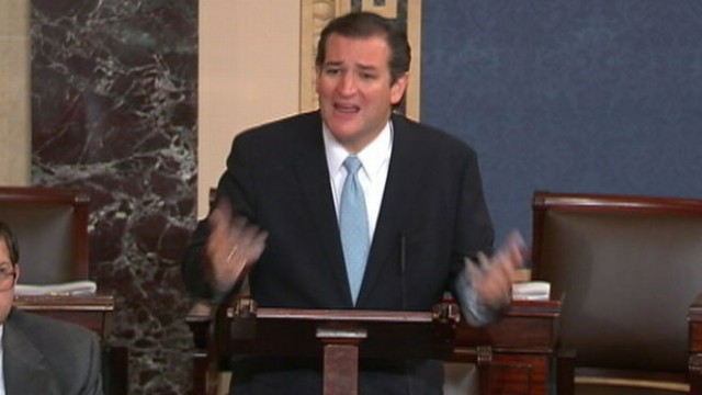 VIDEO: Texas Republican attempts to block legislation that would grant funds for Obamacare.