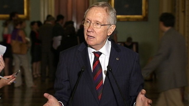 VIDEO: Senate Majority Leader voices some disdain for conservative Republicans when asked about immigration.