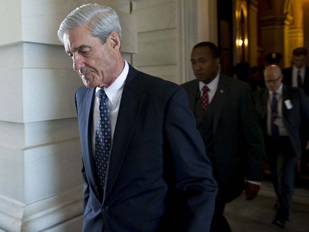 PHOTO: Robert Mueller, special counsel on the Russian investigation, leaves the U.S. Capitol in Washington, D.C., June 21, 2017.