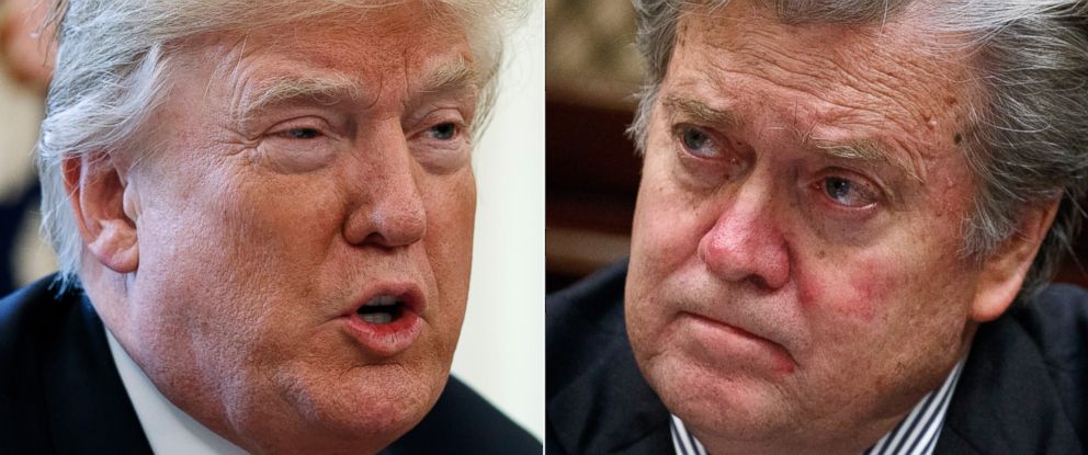 Trump insists Bannon was minor figure, but those who know both say he made him president, shaped his views


 
  