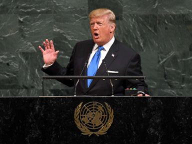 Trump at UN threatens to 'totally destroy' N. Korea, calls Iran 'murderous regime'