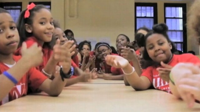 VIDEO: The first lady appears in music video titled "Everybody," to inspire people to live healthier.