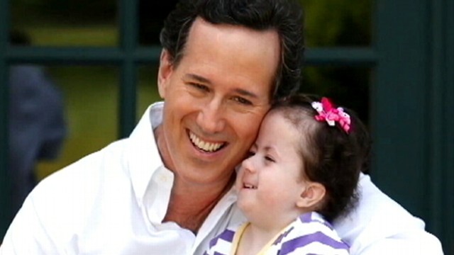 VIDEO: GOP candidate comments on medical state of daughter Bella, 3.
