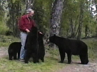 Bear-Lover Shares Home with Grizzlies