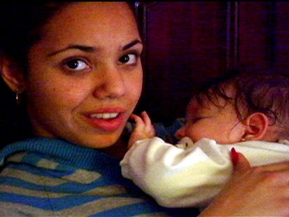 VIDEO: Taking care of six month old and herself, mom reveals: "Its pretty stressful."