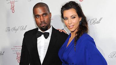 PHOTO: Kanye West and Kim Kardashian