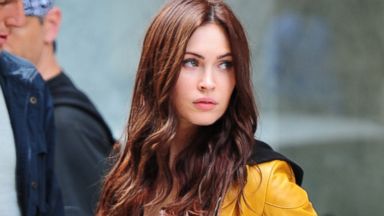 PHOTO: Megan Fox, seen on the set of "Teenage Mutant Ninja Turtles" in New York, May 9, 2013.