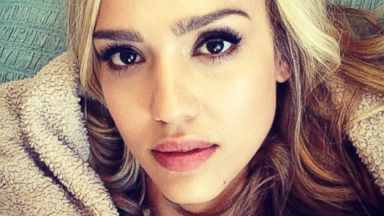 PHOTO: Jessica Alba posted this image on Instagram, Nov. 24, 2013. She later posted another photo appearing as a brunette.