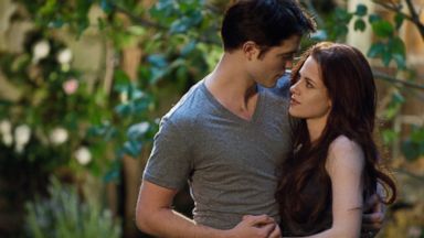 PHOTO: From left, Robert Pattinso and Kristen Stewart in The Twilight Saga: Breaking Dawn - Part 2.