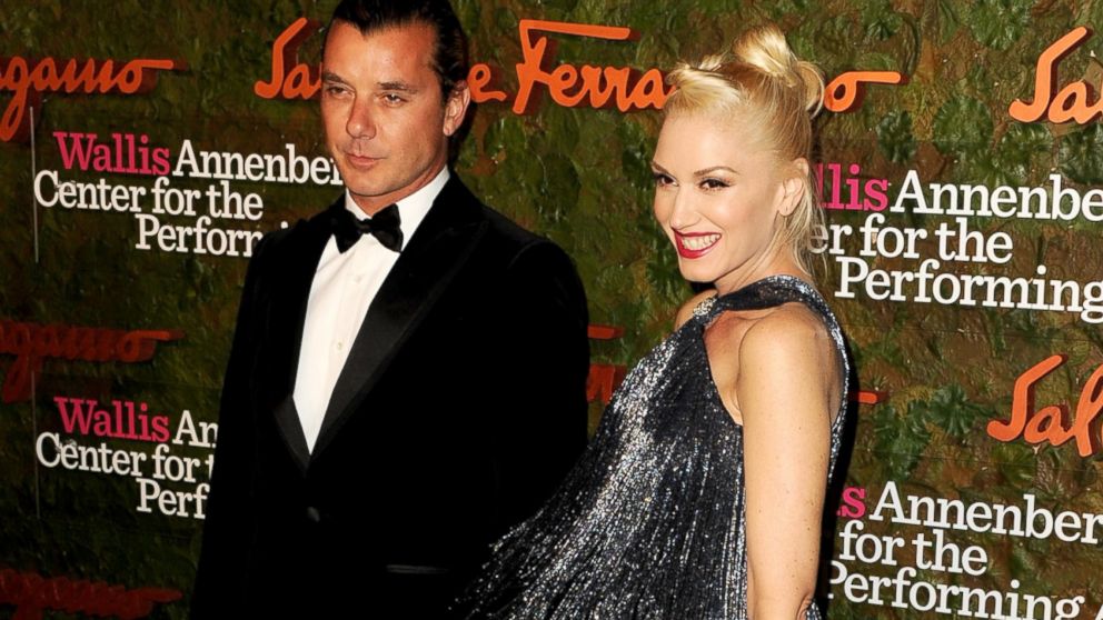 PHOTO: Musician Gavin Rossdale (L) and singer Gwen Stefani arrive at the Wallis Annenberg Center For The Performing Arts Gala at the Wallis Annenberg Center For The Performing Arts on October 17, 2013 in Beverly Hills, Calif.