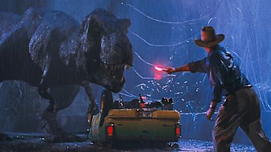 PHOTO: Scene from Jurassic Park in 3D