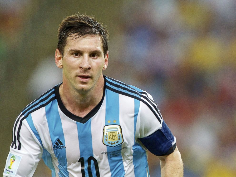 PHOTO: Lionel Messi of Argentina during the FIFA World Cup 2014 match between Argentina and Bosnia and Herzegovina on June 15, 2014 at the Maracano in Rio de Janeiro, Brazil.