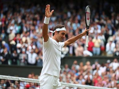 14 years after 1st Wimbledon win, Federer eyes 8th vs. Cilic