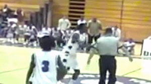 PHOTO: Mason Hollands Outburst on the Court, Could Land Him Court
Basketball Player Slams Referee to the Floor, Could Face Felony Charges