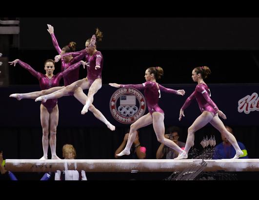 Gymnastics In Motion