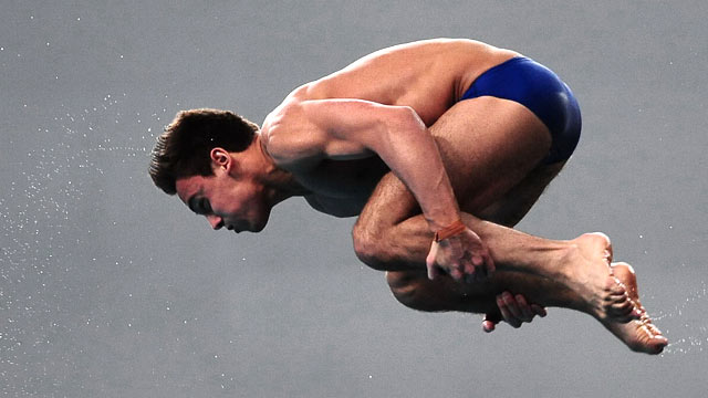 PHOTO: Tom Daley, of Great Britain competes in the Men's 10m Platform Final in Beijing,China, March 24, 2012.