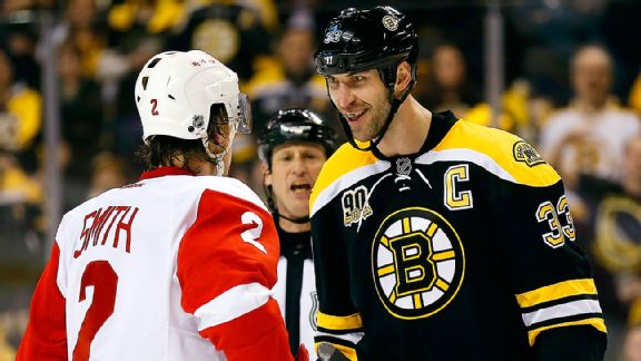 Zdeno Chara, Brendan Smith