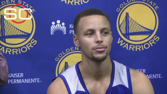 Stephen Curry optimistic he'll re-sign with Warriors after season