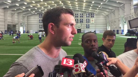 Andrew Luck unsure if he'll be ready for start of training camp