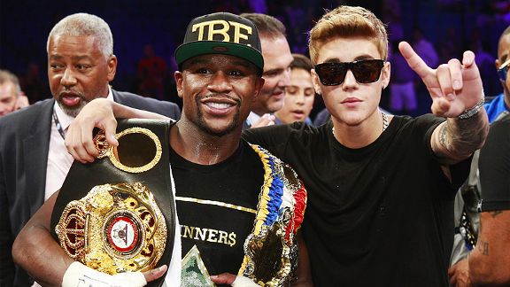 Floyd Mayweather, Justin Beiber