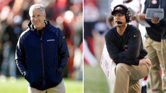 Pete Carroll and Jim Harbaugh