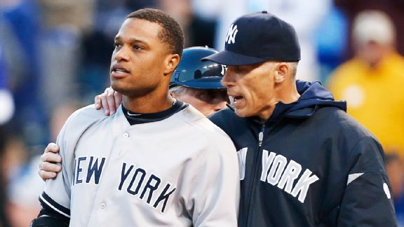 Joe Girardi and Robinson Cano