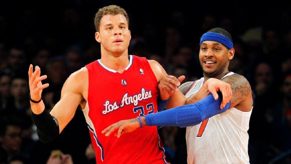 Blake Griffin, Carmelo Anthony