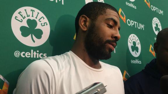 NBA Fines Celtics' Kyrie Irving $25000 for 'Inappropriate Language' Directed at Fan