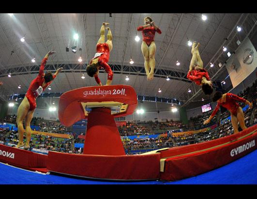 Amazing Images of Gymnasts In Motion
