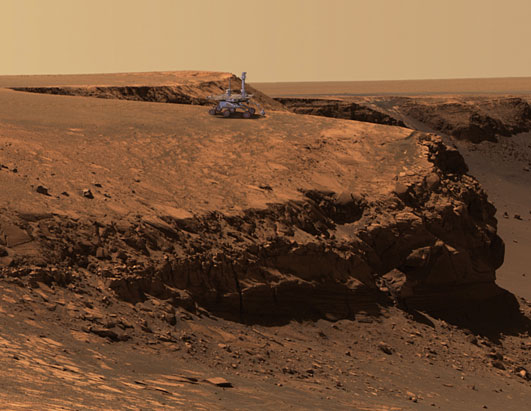 Postcards From Mars: Rovers' Exploits