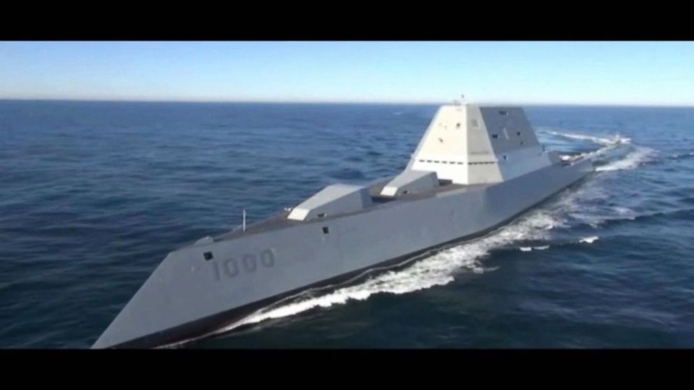 Meet The Uss Zumwalt U S Navy S Newest Destroyer Video Abc News