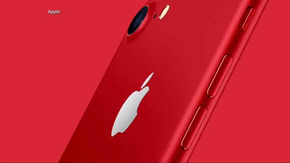 WATCH:  Apple unveils red iPhone 7 and 7 Plus
