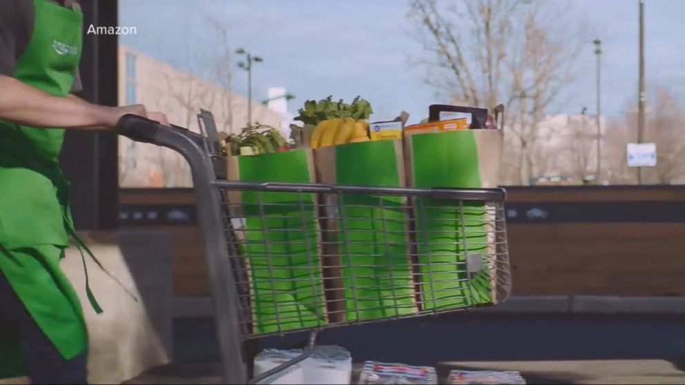 WATCH:  Amazon launches drive-up grocery service