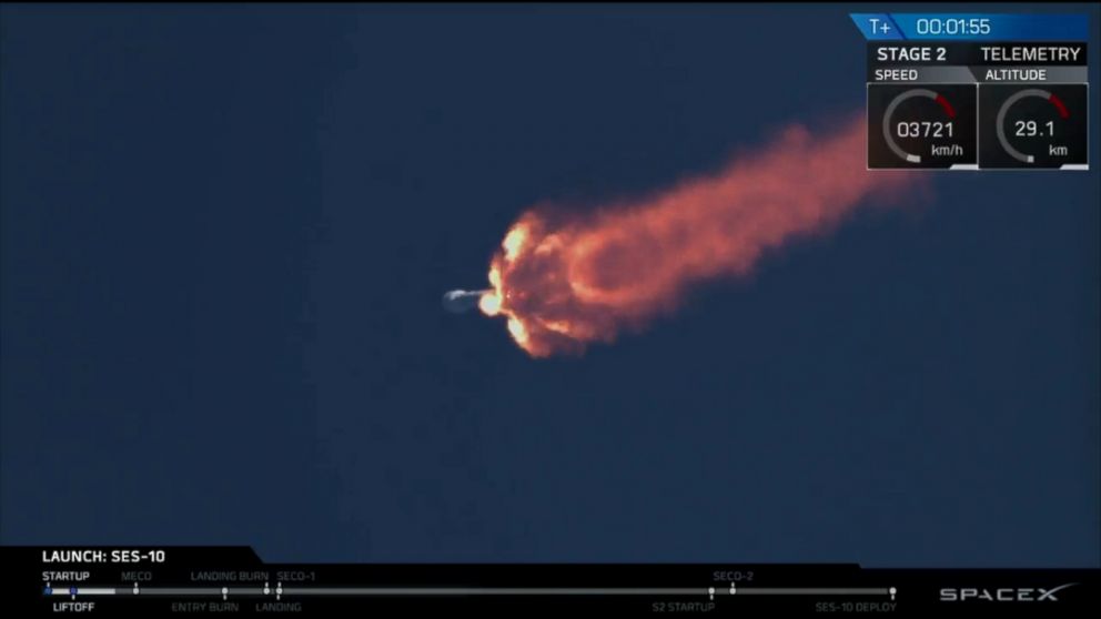 WATCH:  SpaceX makes historic leap with launch of 1st recycled rocket