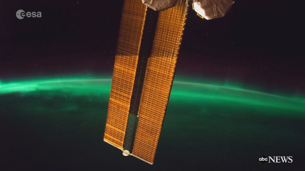 WATCH:  Aurora seen from International Space Station