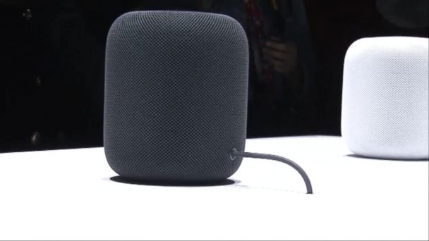 VIDEO:  Apple unveils HomePod smart speaker