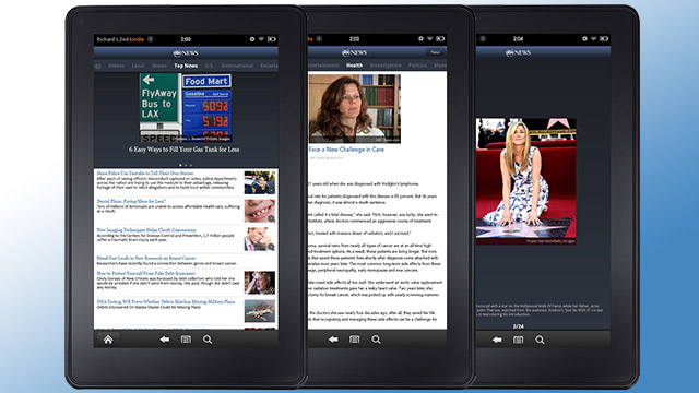 The New ABC News Kindle Fire App