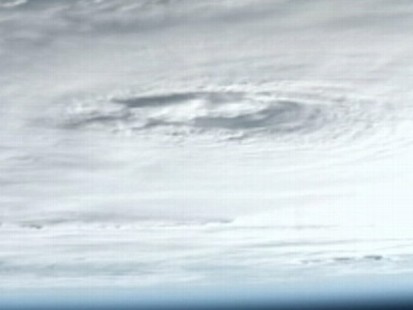 Video: NASA Space video of hurricane Danielle.