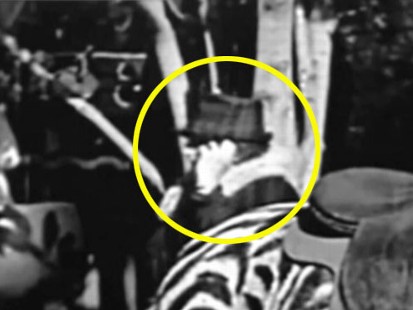 VIDEO: Some say a 1928 Charlie Chaplin film shows a woman using a cell phone.
