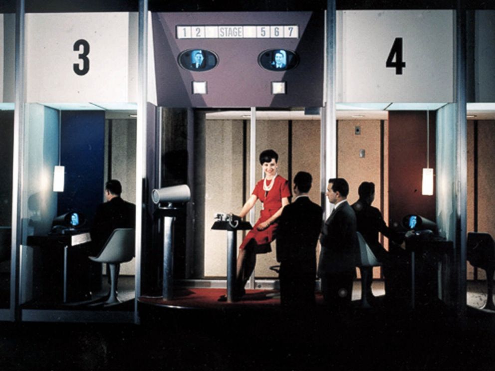 PHOTO: A Picturephone is demonstrated at the AT&T Pavilion at the 1964 Worlds Fair in the Queens borough of New York in this 1964 file photo provided by AT&T.