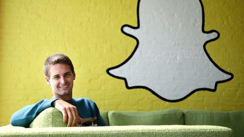 PHOTO: This Thursday, Oct. 24, 2013 photo shows Snapchat CEO Evan Spiegel in Los Angeles, Calif.