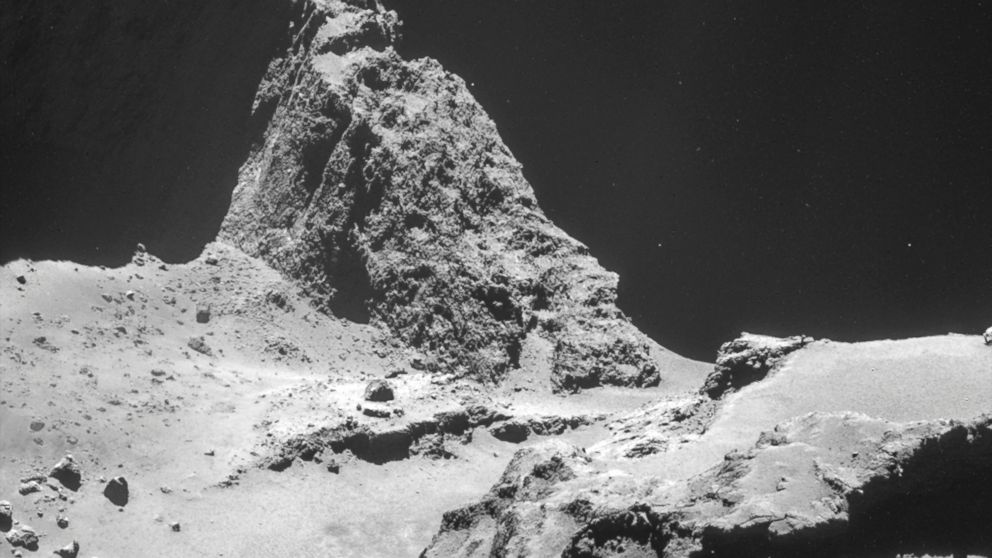 See The Up Close Photos Of Comet Where Rosettas Probe Just Landed Abc News 7615