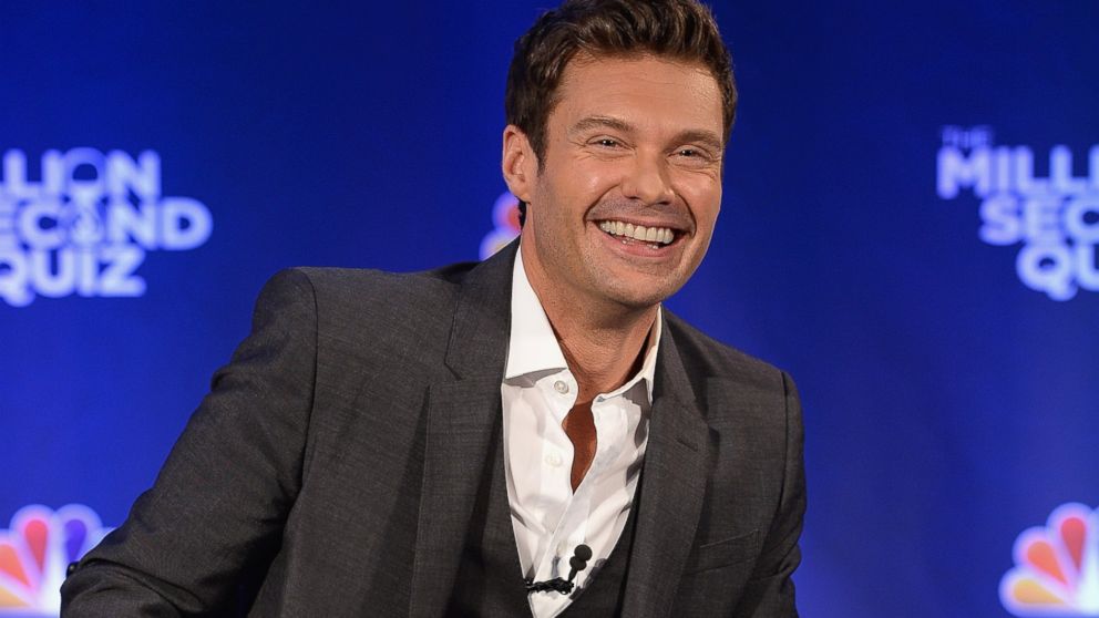 PHOTO: Ryan Seacrest attends "The Million Second Quiz" Cocktail Reception in New York, Aug. 28, 2013