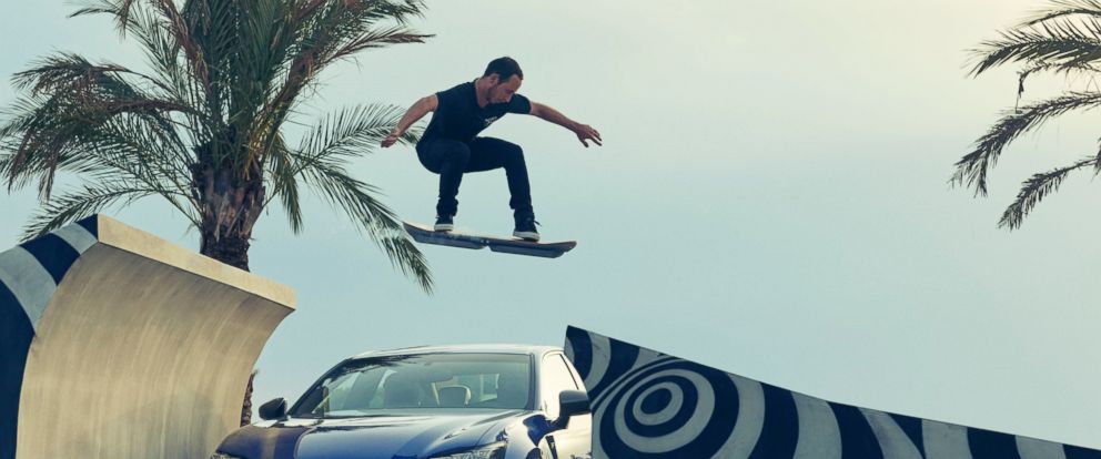 Lexus Hoverboard Gets the Ultimate Test Ride - ABC News