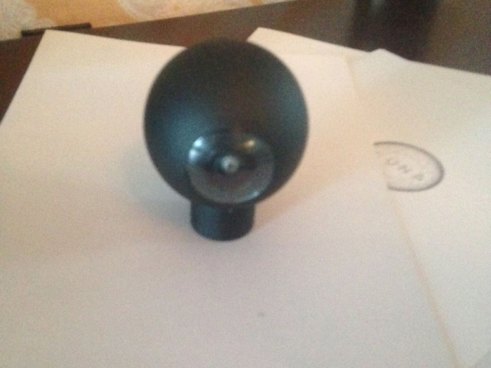 PHOTO: Luna is about the size of a pool ball.