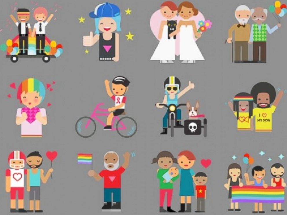 PHOTO: To celebrate Pride Month, Facebook launched these new stickers.
