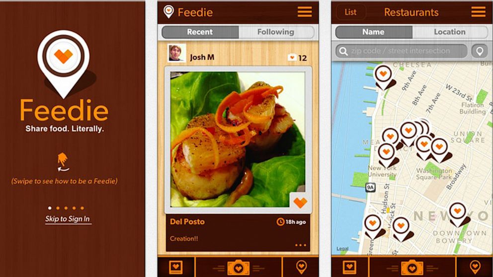 PHOTO: Feedie, and app created by The Lunchbox Fund and Mario Batali