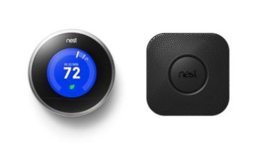 PHOTO: The Nest Protect smoke detector and Nest thermostat work with your phone.