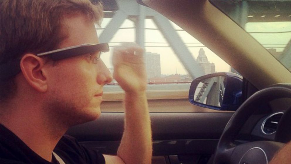 PHOTO: Can you be pulled over for driving while wearing Google Glass?