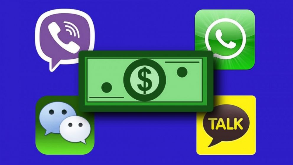 PHOTO: A Mashable composite, featuring KakaoTalk, Viber, WhatsApp, WeChat icons.